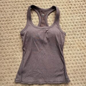 ALO Yoga Racer Back Tank Top with Built-in Bra